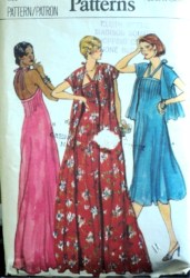 9703 VOGUE FIT FLARE TUCK TIED HALTER DRESS LENGTHS, SLEEVELESS JACKET, COAT PATTERN 12